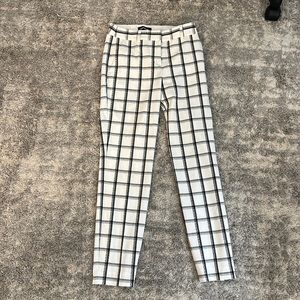 professional plaid pants from Express